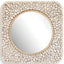 Uttermost Mirrors Merak Teak Mosaic Mirror House of Isabella UK