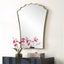 Uttermost Mirrors Monarch Scalloped Arched Vanity Mirror House of Isabella UK