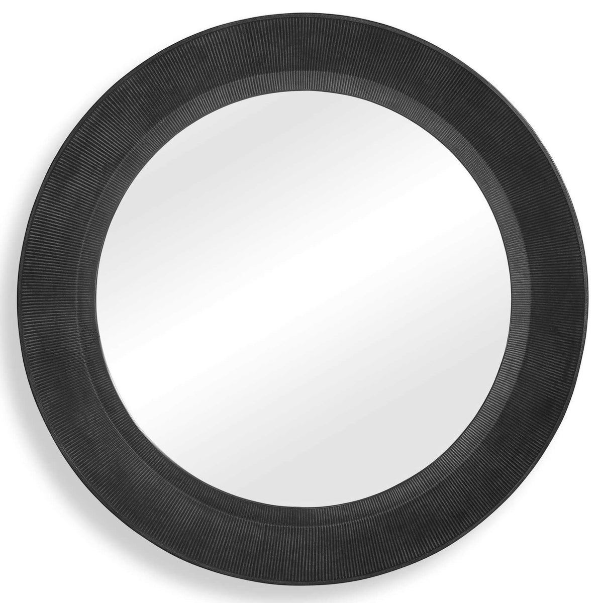Uttermost Mirrors Montgomery Round Black Mirror House of Isabella UK