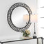 Uttermost Mirrors Mosaic Metal Round Mirror House of Isabella UK