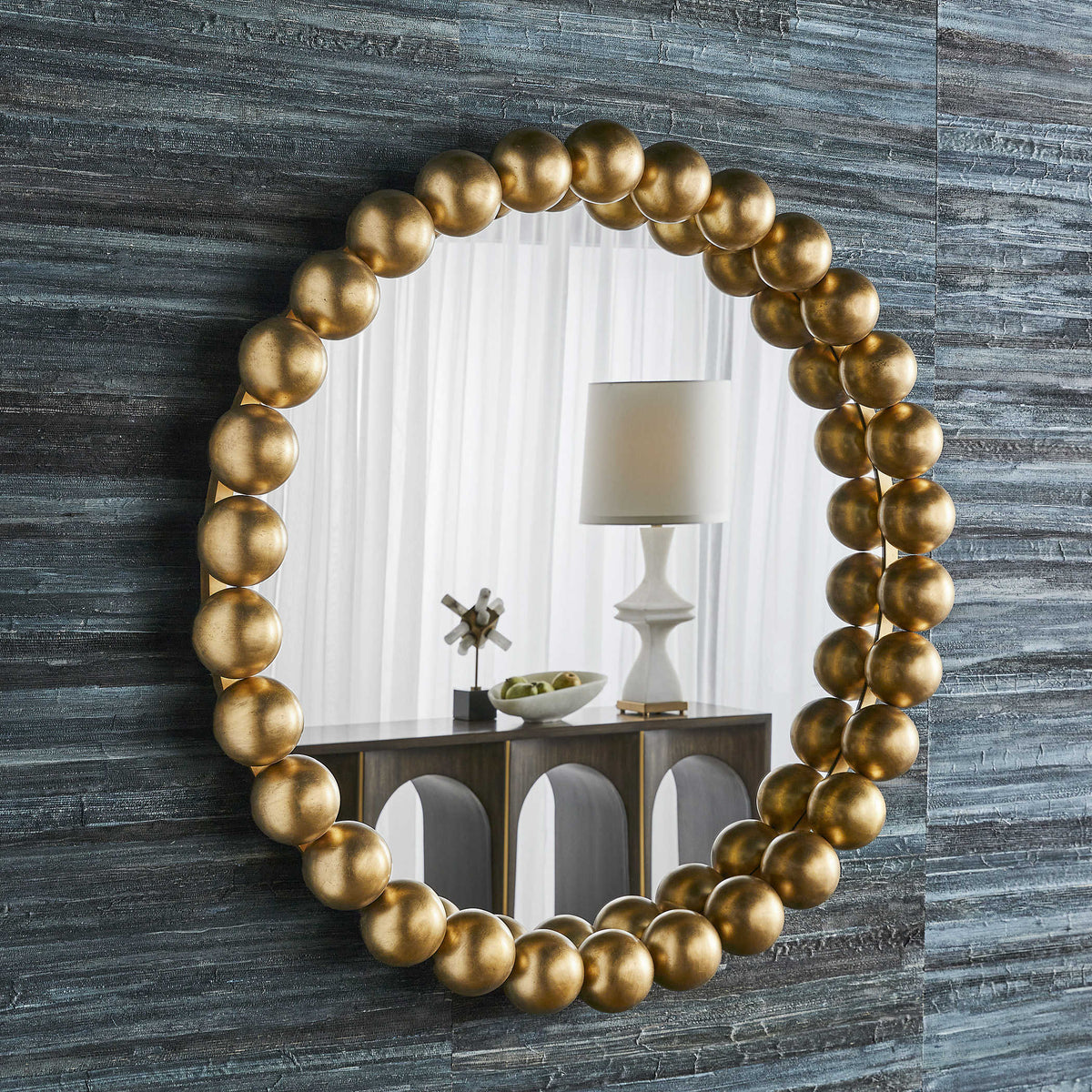 Uttermost Mirrors Necklace Mirror - Gold House of Isabella UK
