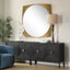 Uttermost Mirrors Neilia Round Brass Mirror House of Isabella UK