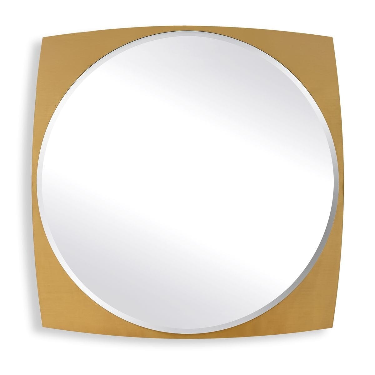 Uttermost Mirrors Neilia Round Brass Mirror House of Isabella UK