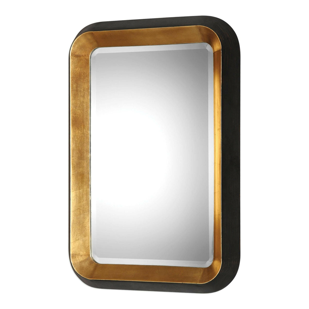 Niva Metallic Gold Wall Mirror.