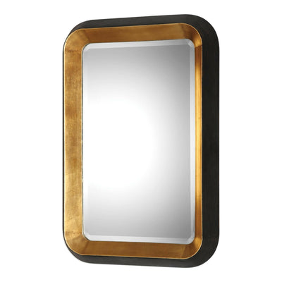 Uttermost Mirrors Niva Metallic Gold Wall Mirror House of Isabella UK