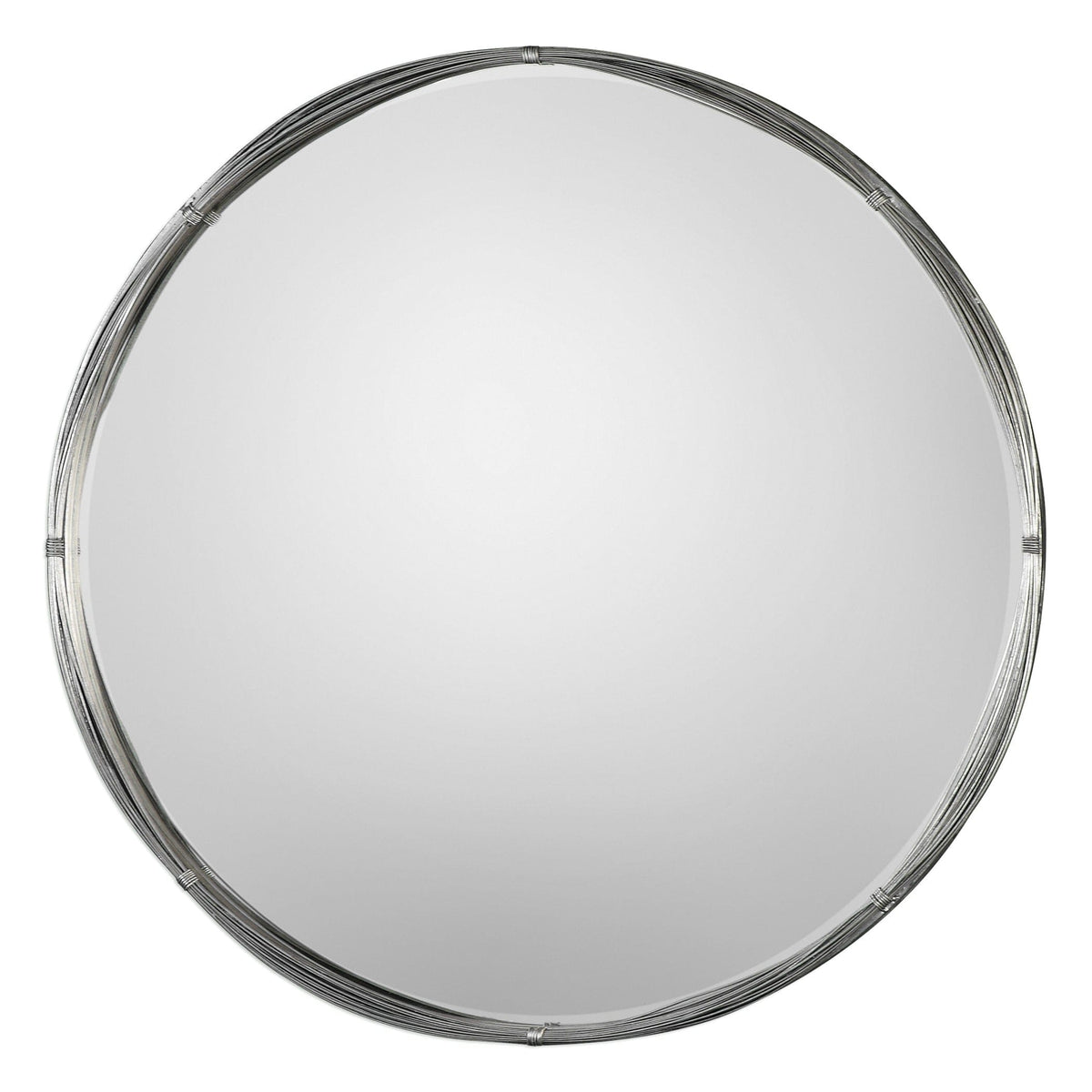Uttermost Mirrors Ohmer Round Metal Coils Mirror House of Isabella UK