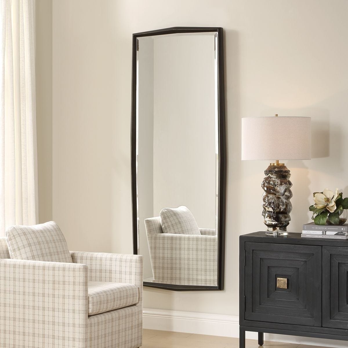Uttermost Mirrors On Point Tall Mirror in Bronze House of Isabella UK