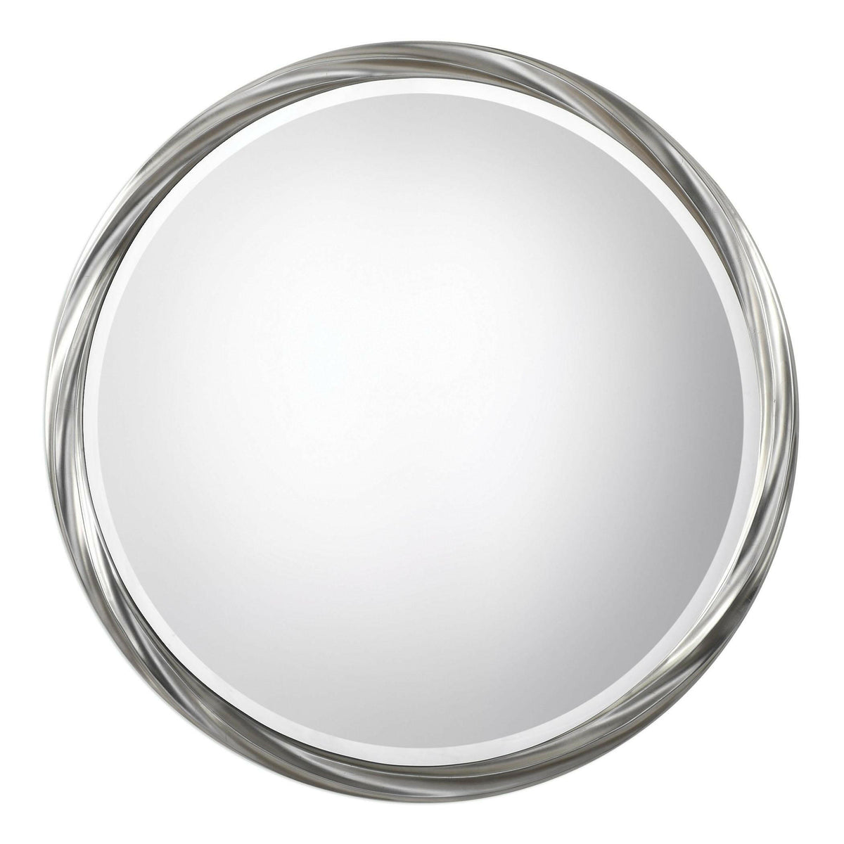 Orion Silver Round Mirror.