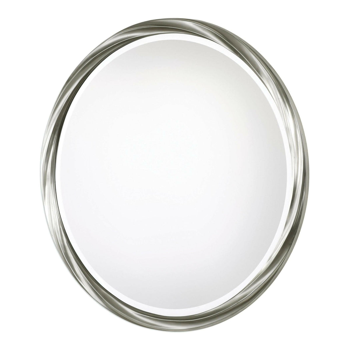 Orion Silver Round Mirror.