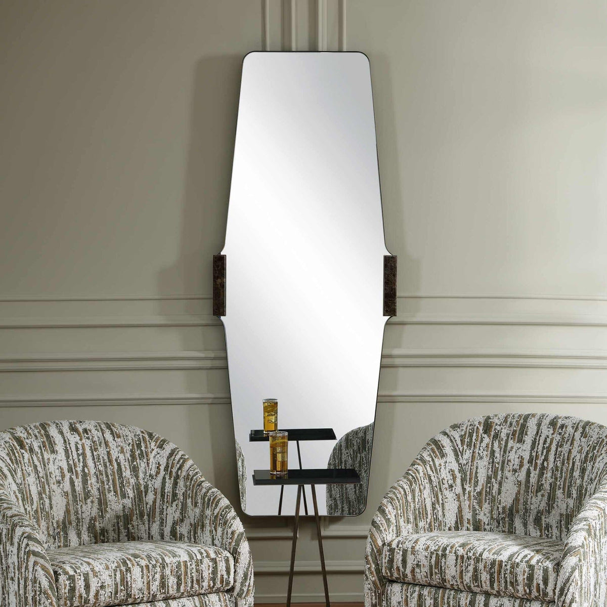 Uttermost Mirrors Orson Mid-Century Tall Mirror House of Isabella UK