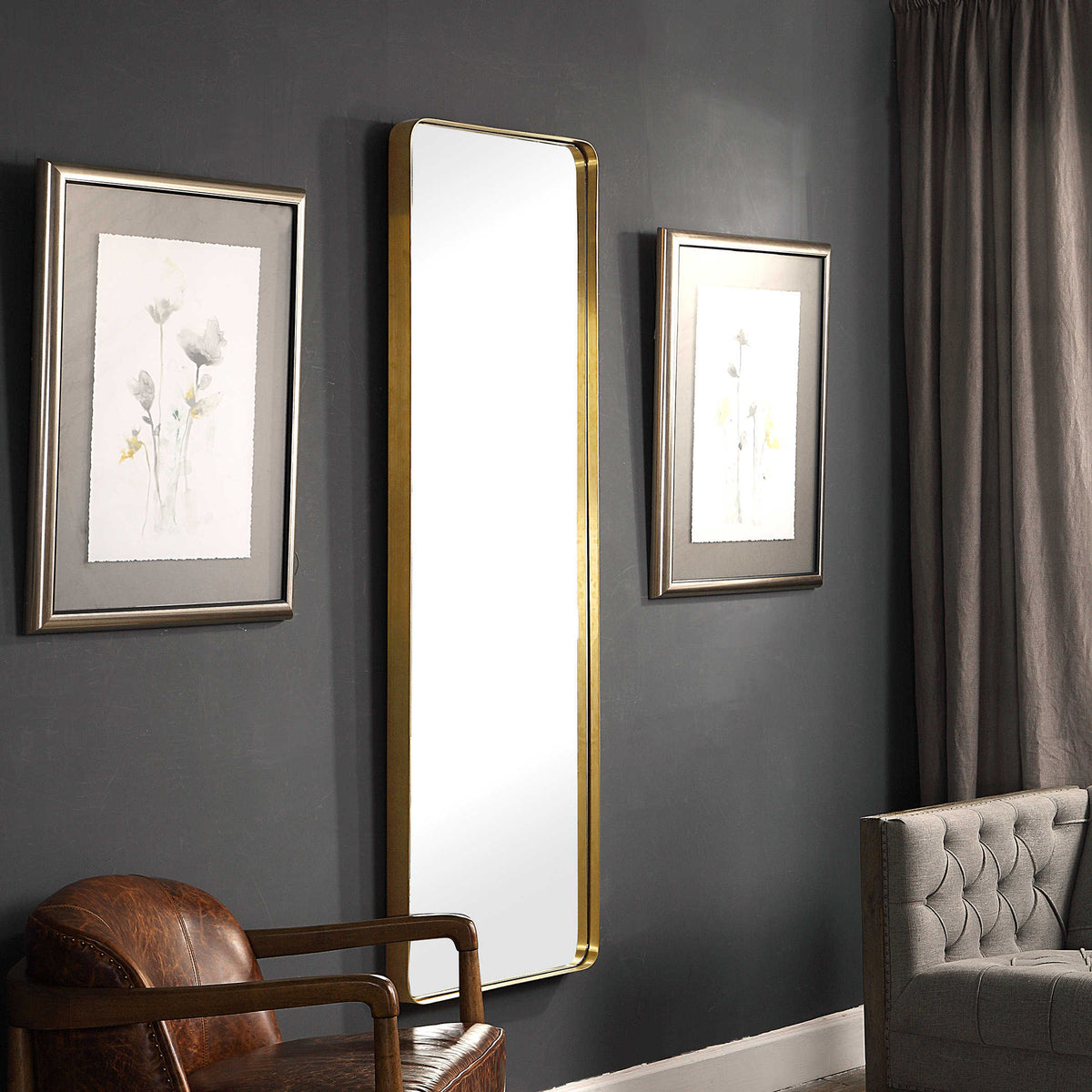 Uttermost Mirrors Padria Mirror - Brass House of Isabella UK