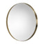 Uttermost Mirrors Padria Round Mirror - 102cm Brass House of Isabella UK