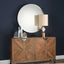 Uttermost Mirrors Padria Round Mirror - 102cm Brass House of Isabella UK