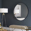 Uttermost Mirrors Padria Round Mirror - 122cm Black House of Isabella UK