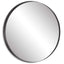 Uttermost Mirrors Padria Round Mirror - 152cm Black House of Isabella UK