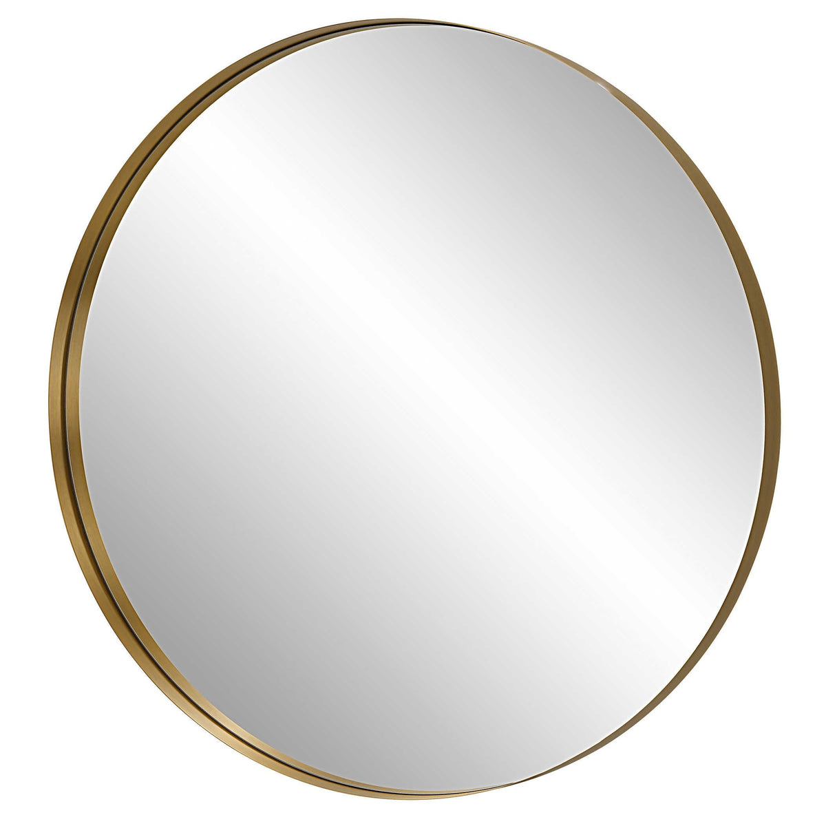 Uttermost Mirrors Padria Round Mirror - 152cm Brass House of Isabella UK