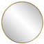 Uttermost Mirrors Padria Round Mirror - 152cm Brass House of Isabella UK