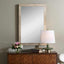 Uttermost Mirrors Pave Rectangular Travertine Mirror House of Isabella UK