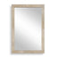 Uttermost Mirrors Pave Rectangular Travertine Mirror House of Isabella UK