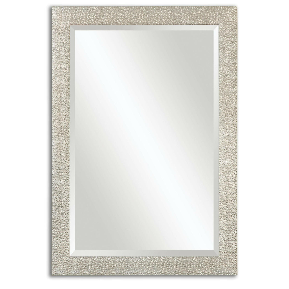 Porcius Antiqued Silver Mirror.