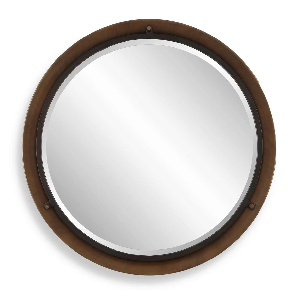 Uttermost Mirrors Porthole Bronze Round Mirror House of Isabella UK