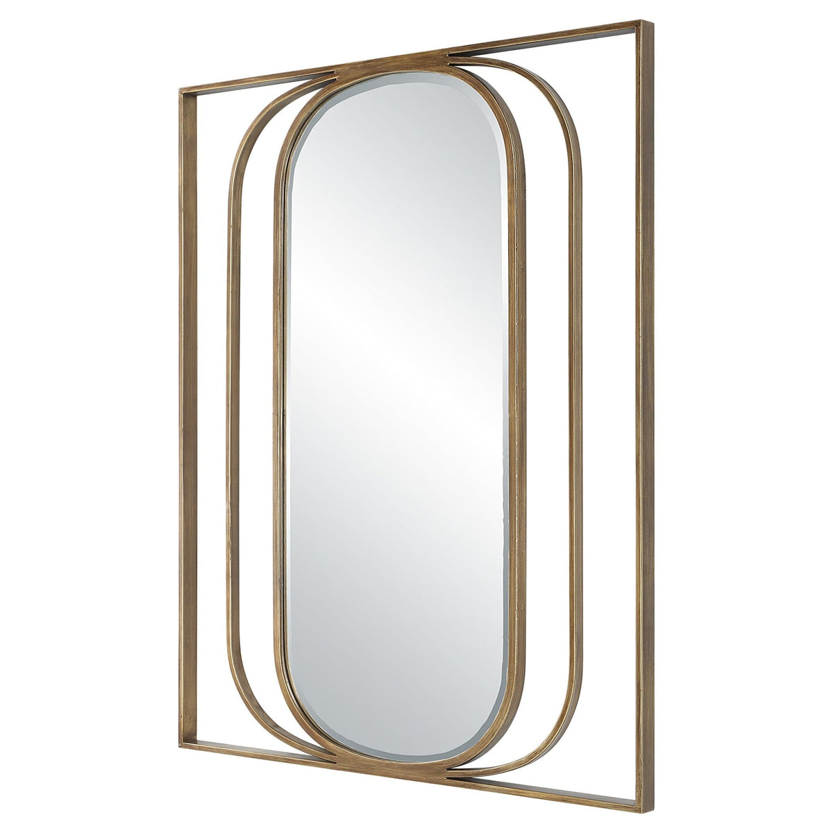 Uttermost Mirrors Replicate Contemporary Oval Mirror House of Isabella UK
