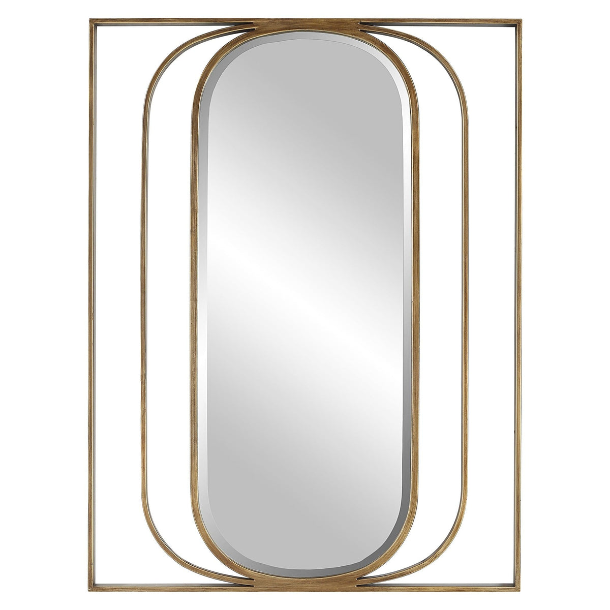 Uttermost Mirrors Replicate Contemporary Oval Mirror House of Isabella UK
