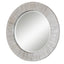 Uttermost Mirrors Repose Whitewash Round Mirror House of Isabella UK