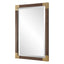 Uttermost Mirrors Rhea Walnut Mirror House of Isabella UK