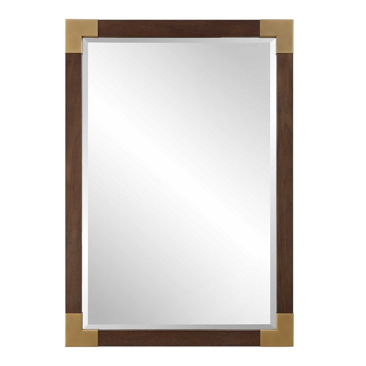 Uttermost Mirrors Rhea Walnut Mirror House of Isabella UK