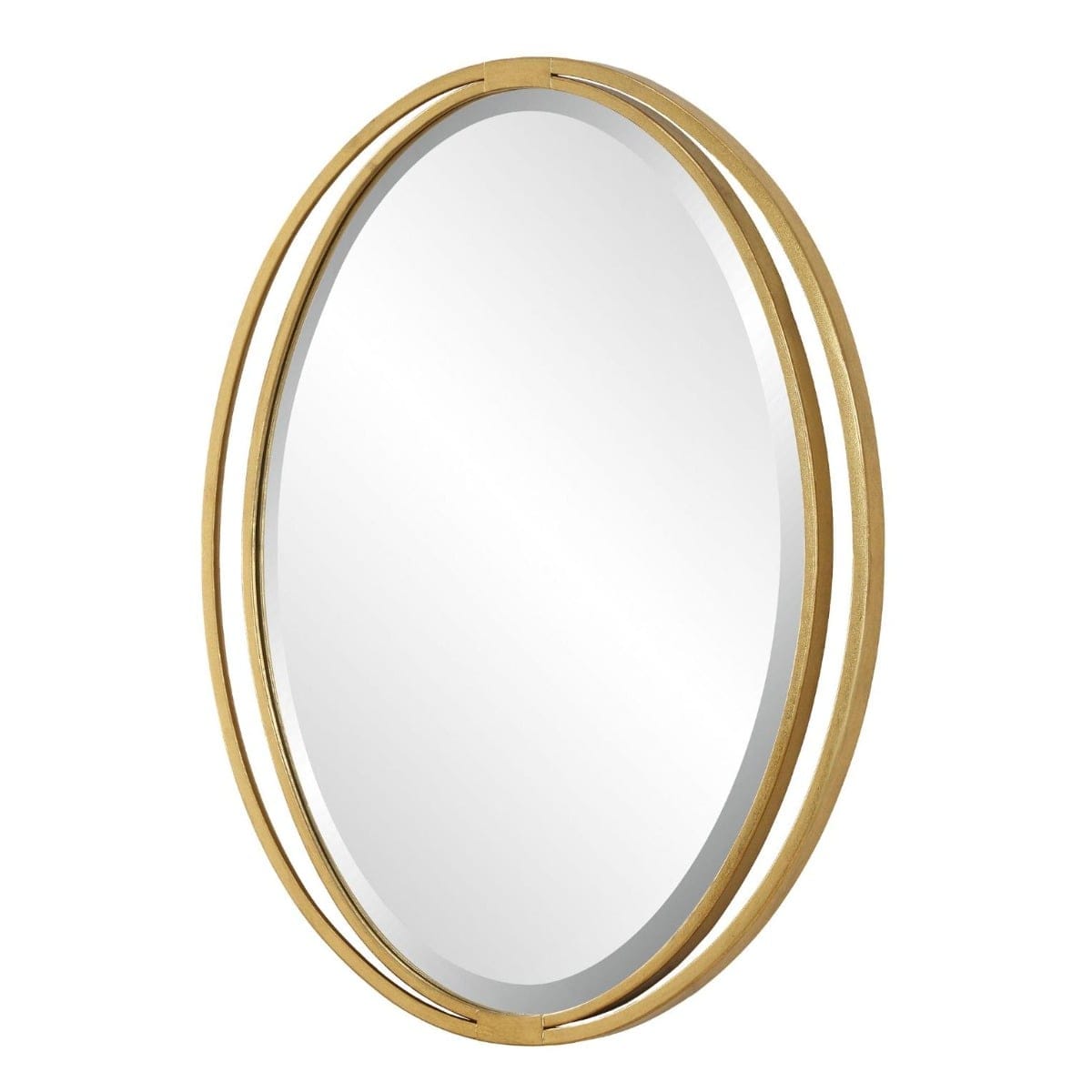 Uttermost Mirrors Rhodes Gold Oval Mirror House of Isabella UK