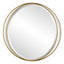 Uttermost Mirrors Rhodes Gold Round Mirror House of Isabella UK