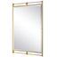Uttermost Mirrors Ripoll Mirror in Antique Brass House of Isabella UK