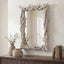 Uttermost Mirrors Rooted Reflection Bleached Teak Rectangular Mirror House of Isabella UK