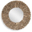 Uttermost Mirrors Rossetti Round Interwoven Wood Mirror House of Isabella UK