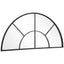 Uttermost Mirrors Rousseau Iron Window Arch Mirror House of Isabella UK