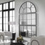 Uttermost Mirrors Rousseau Iron Window Mirror House of Isabella UK
