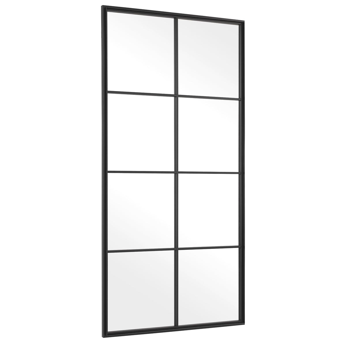 Uttermost Mirrors Rousseau Iron Window Mirror House of Isabella UK