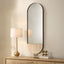 Uttermost Mirrors Russo Tall Oval Mirror in Travertine House of Isabella UK