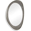 Uttermost Mirrors Schiller Oval Antique Nickel Mirror House of Isabella UK