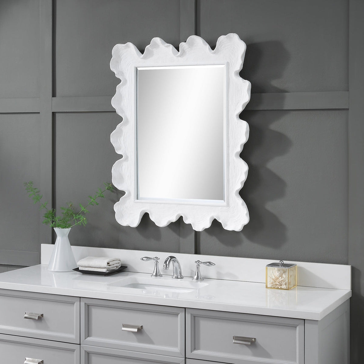Uttermost Mirrors Sea Coral Coastal Mirror House of Isabella UK