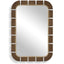 Uttermost Mirrors Segment Dark Bronze Mirror House of Isabella UK