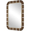 Uttermost Mirrors Segment Dark Bronze Mirror House of Isabella UK