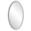 Uttermost Mirrors Serna White Oval Mirror House of Isabella UK