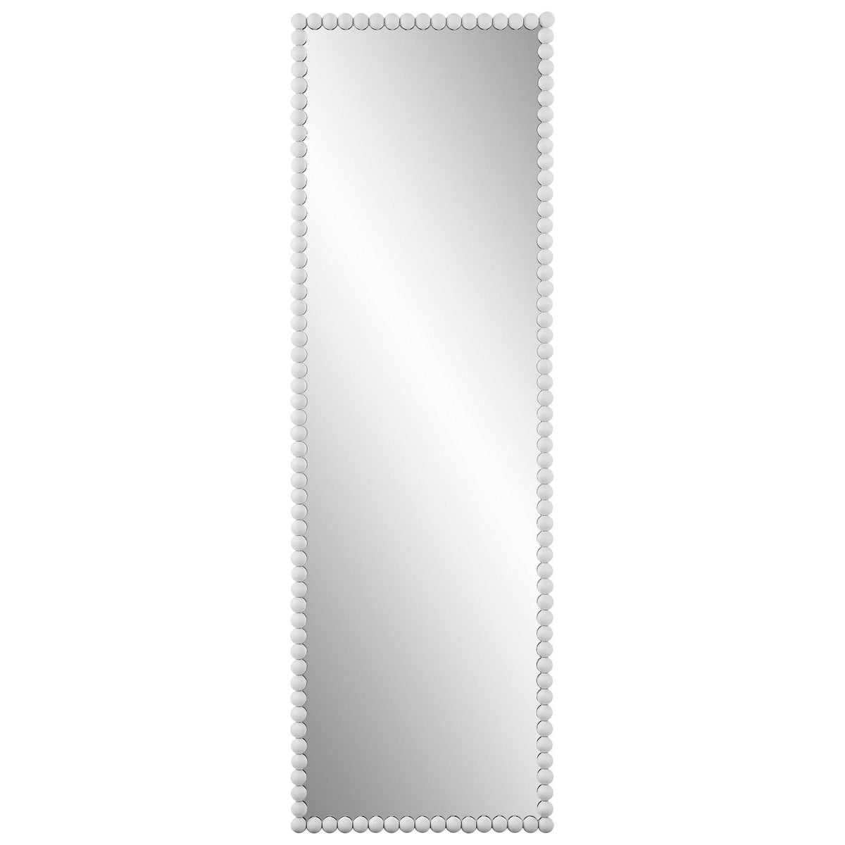Serna White Tall Mirror.