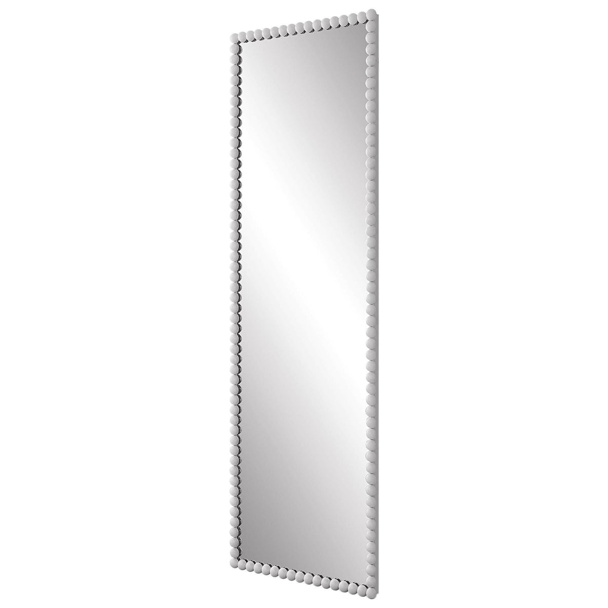 Serna White Tall Mirror.