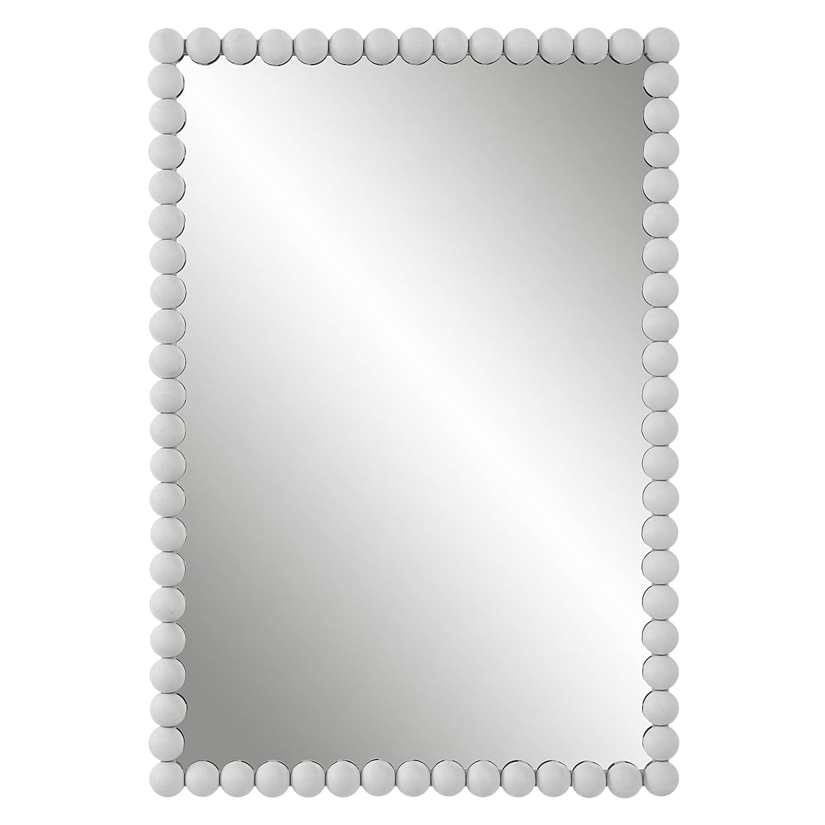 Uttermost Mirrors Serna White Vanity Mirror House of Isabella UK