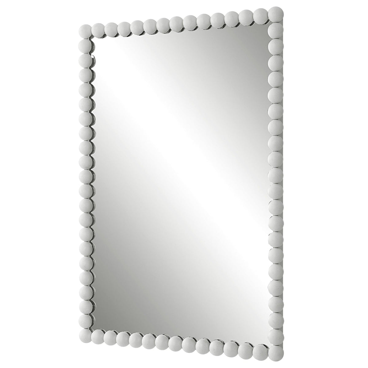 Uttermost Mirrors Serna White Vanity Mirror House of Isabella UK