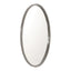 Uttermost Mirrors Sherise Brushed Nickel Oval Mirror House of Isabella UK