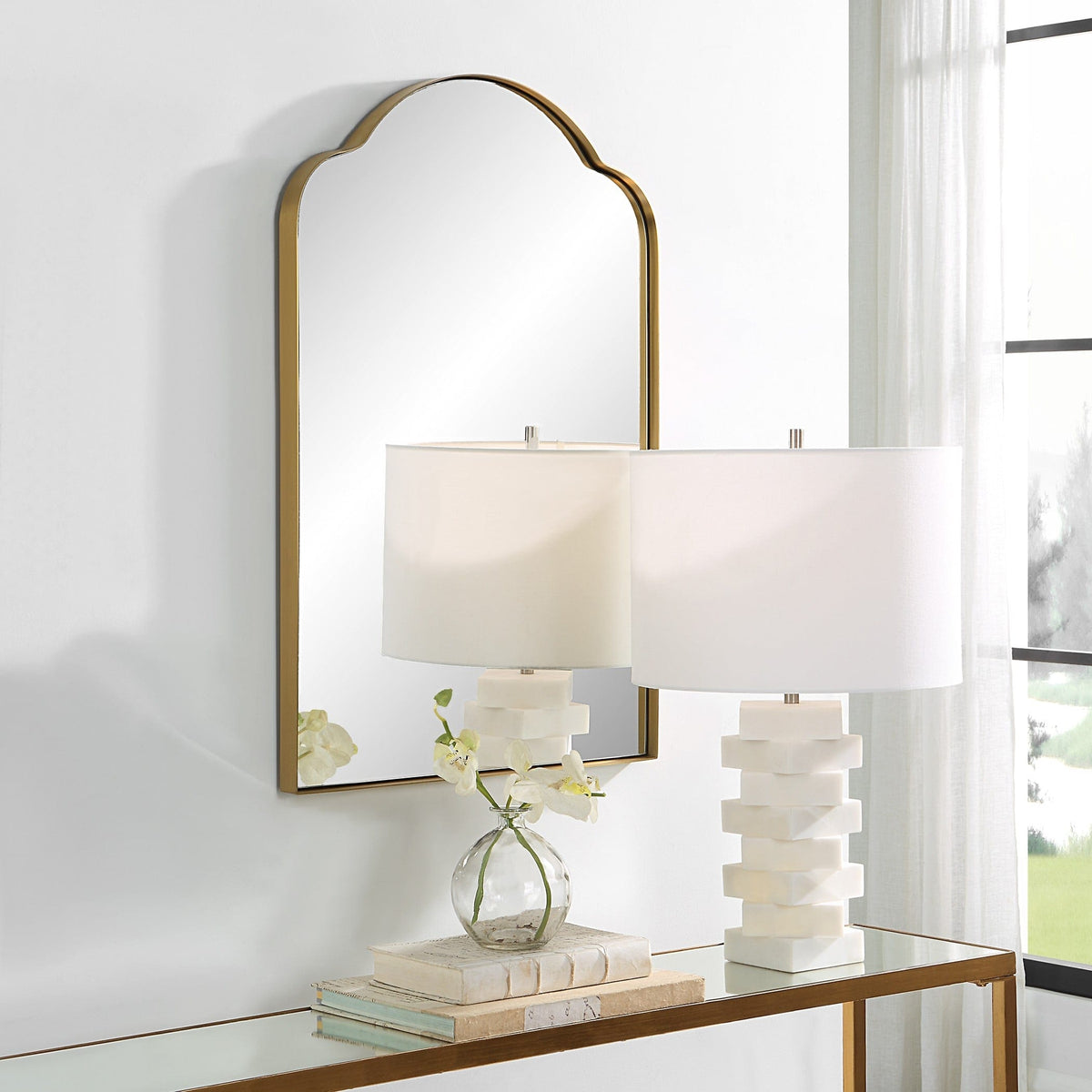 Uttermost Mirrors Sidney Arch Mirror House of Isabella UK